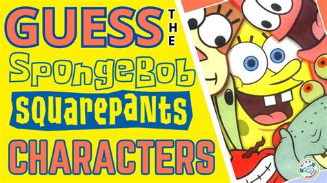 spongebob test hard|guess which spongebob character quiz.